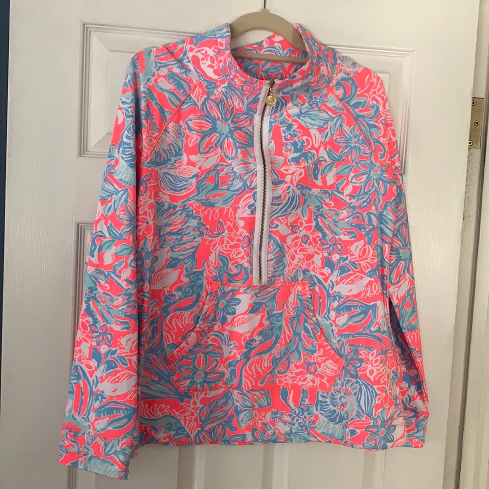 Lilly Pulitzer Half- Zip Sweater